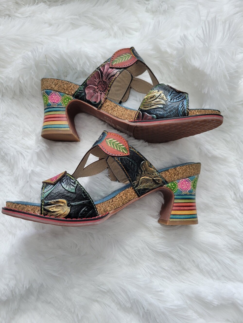 L'Artiste - Rossie Sandals - Slip On Sandals - Picture 3 of 9